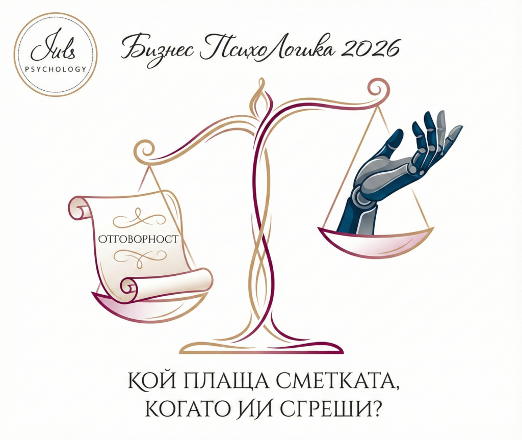 Бизнес ПсихоЛогика и AI и отговорност и сигурност при работа с ИИ