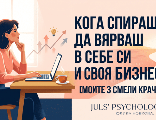 Кога спираш да вярваш в себе си и своя бизнес?